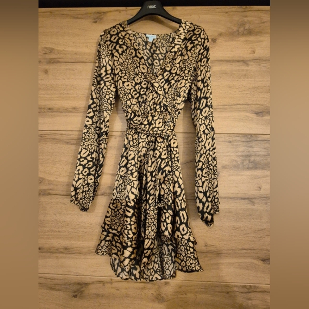 Blue vanilla mini dress